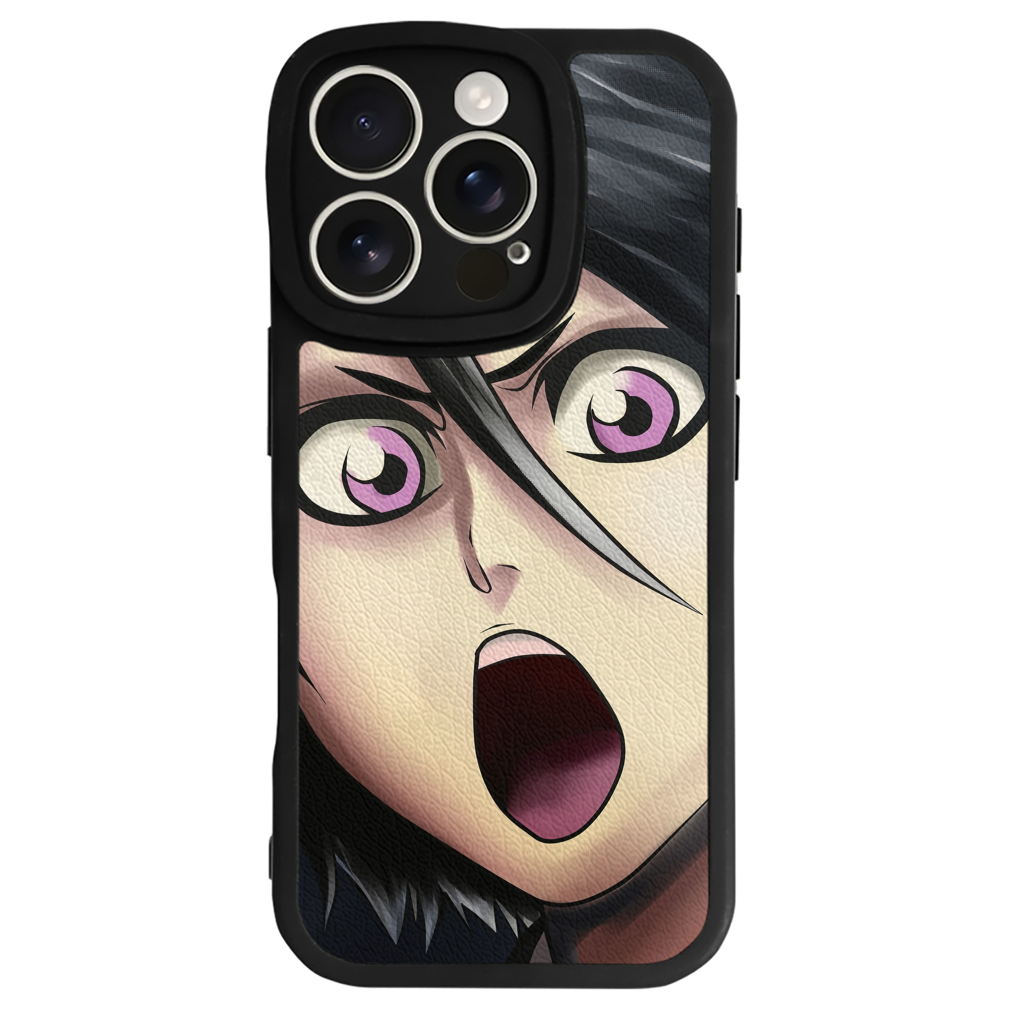 （画像用） ブリーチ BLEACH 【iPhone 16シリーズ対応】シリコンスマホケース（レザー調） 材質：シリコン